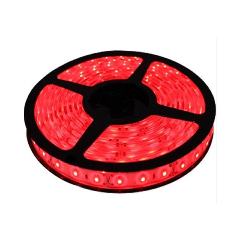 CINTA LED 12v ANCHA ROJA x MT.