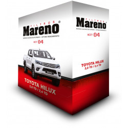 KIT DE FILTROS PARA TOYOTA HILUX 16/.. 2.4/2.8 TDI
