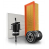 KIT DE FILTROS PARA FIAT UNO NOVO/PALIO/GRAND SIENA 1.4 Fire EVO