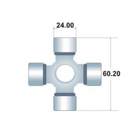 CRUCETA CARDAN PARA PEUGEOT 504/505/504 P-UP