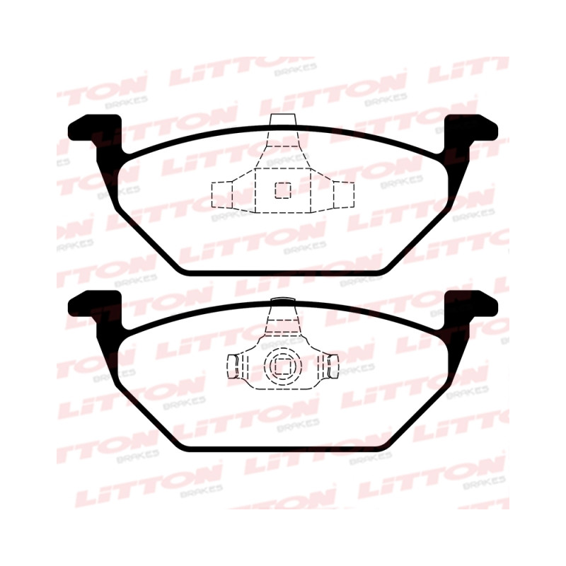 PASTILLAS DE FRENO PARA VW BORA/GOLF DEL. S/SENSOR