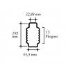 FUELLE+TOPE SUSPENSION PARA PEUGEOT 307/308/408/C4 DELANTERO