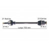 SEMIEJE PARA RENAULT 9/11 DERECHO LARGO