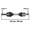 SEMIEJE PARA TOYOTA HILUX 16/.. 2.8TDI 4X2/4X4 DER./IZQ.