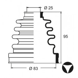 FUELLE DE TRANSMISION PARA VW BORA/VENTO/COROLLA KIT L/CAJA