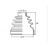 FUELLE DE TRANSMISION PARA TOYOTA HILUX 16/.. KIT L/CAJA