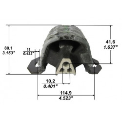 SOPORTE MOTOR PARA CHEVROLET CLASSIC/CELTA/FUN 1.4 TRASERO