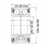 RODAMIENTO RUEDA PARA VW GOL/SENDA 91/93 DELANTERO