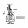 HOMOCINETICA L/RUEDA PARA RENAULT DUSTER/OROCH 2.0 (C.MANUAL) 25E/35I