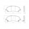 PASTILLAS DE FRENO PARA PEUGEOT 4008/C4 AIRCROSS DELANTERA