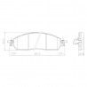 PASTILLAS DE FRENO PARA RENAULT ALASKAN/NISSAN NP300 14/..