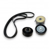 KIT CORREA POLY-V PARA FIAT UNO/PALIO/SIENA/STRADA 1.3/1.4 8V Fire
