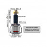 HOMOCINETICA L/RUEDA PARA FORD FIESTA/ESCORT 97/.. 25E/22I