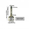 HOMOCINETICA L/RUEDA PARA TOYOTA HILUX 01/05 4X4 26E/34I