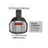 HOMOCINETICA L/RUEDA PARA VW AMAROK 10/.. 2.0TDi 28E/27I