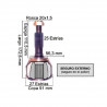 HOMOCINETICA L/RUEDA PARA RENAULT TRAFIC 92/.. 25E/27I