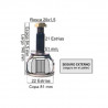HOMOCINETICA L/RUEDA PARA RENAULT CLIO II/KANGOO 21E/22I S/EXT.