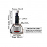 HOMOCINETICA L/RUEDA PARA RENAULT 19/CLIO 1.6/1.8 21E/25I