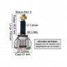 HOMOCINETICA L/RUEDA PARA FIAT DUNA/UNO/SPAZIO 22E/20I