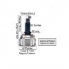 HOMOCINETICA L/RUEDA PARA VW GOL/SENDA 22E/30I