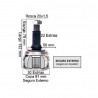 HOMOCINETICA L/RUEDA PARA VW GOL/SENDA 22E/30I