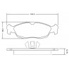 PASTILLAS DE FRENO PARA CHEVROLET AGILE/CELTA/CLASSIC DELANTERAS