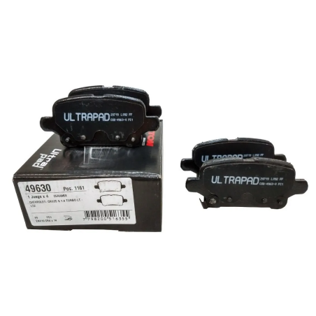 PASTILLAS DE FRENO PARA CHEVROLET CRUZE 16/.. 1.4T TRASERAS