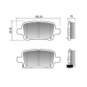 PASTILLAS DE FRENO PARA CHEVROLET CRUZE 16/.. 1.4T TRASERAS
