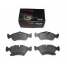 PASTILLAS DE FRENO PARA CHEVROLET MERIVA 1.8 8V (ROD.14") DELANTERAS