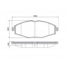 PASTILLAS DE FRENO PARA CHEVROLET SPARK/CHERY QQ DELANTERAS