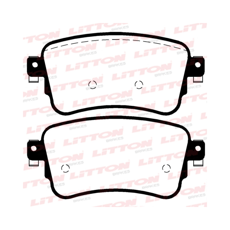 PASTILLAS DE FRENO PARA PEUGEOT EXPERT/JUMPY 16/.. TRASERAS