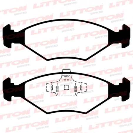 PASTILLAS DE FRENO PARA FIAT UNO/FIORINO FIRE 09/.. DELANTERAS