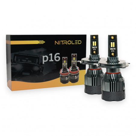 LAMPARA LED 12V H4 36w PREMIUM (KIT x2 unidades)