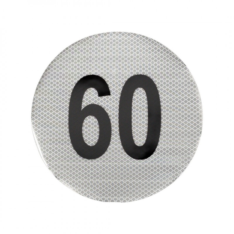 CIRCULO VELOCIDAD MAXIMA  "60" REGLAMENTARIO