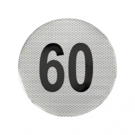 CIRCULO VELOCIDAD MAXIMA  "60" REGLAMENTARIO
