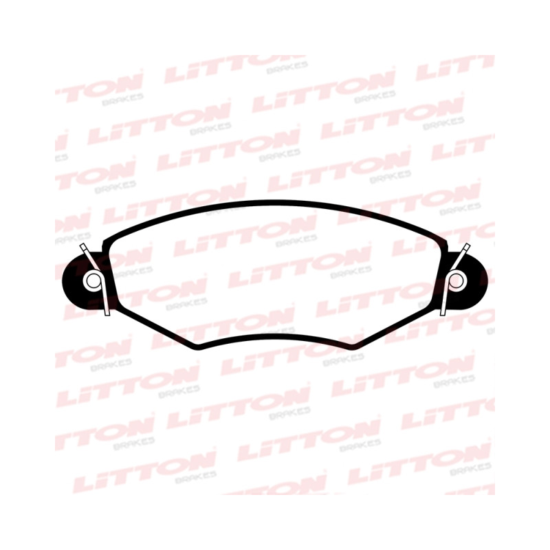PASTILLAS DE FRENO PARA PEUGEOT 206 S/SENSOR DELANTERAS