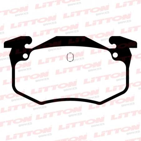 PASTILLAS DE FRENO PARA PEUGEOT 206/207/306 TRASERAS