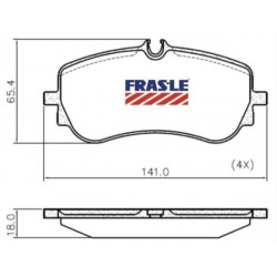 PASTILLAS DE FRENO PARA VW...