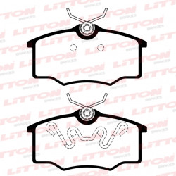 PASTILLAS DE FRENO PARA VW GOL/CORSA 96/.. (T/VARGA) DELANTERAS