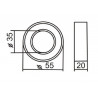 RODAMIENTO AIRE ACONDICIONADO UNIVERSAL 35X55X20