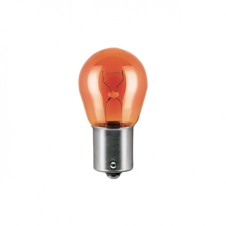 LAMPARA 12V 21W PARADESCENTRADAS C/NARANJA (CASQ.BAU15S) OSRAM