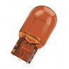 LAMPARA 12V 21W (CASQ.VIDRIO WX3X16D) NARANJA OSRAM