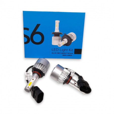 LAMPARA LED 12V 9005 36w (KIT x2 unidades)