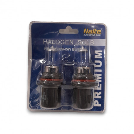 LAMPARA 12V 9004 (HB1) 65/45W NAITE SUPER WHITE (Blister x 2u.)