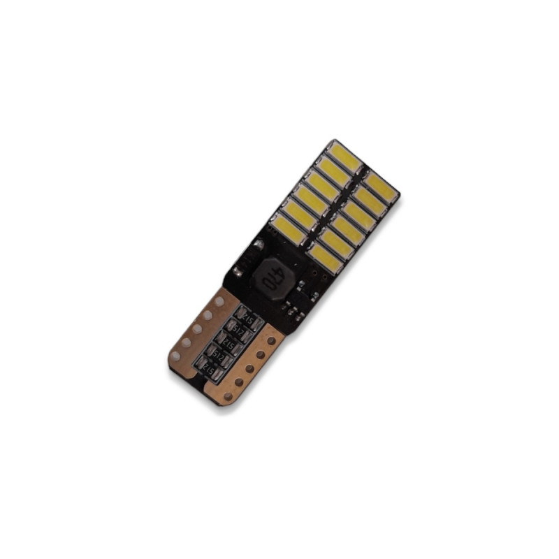LAMPARA LED 12v/24v T10 (CASQ. W2.1X9.5D) 24p. CANBUS