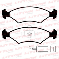 PASTILLAS DE FRENO PARA FORD FIESTA/COURIER 96/02 1.3/1.8D DELANTERAS