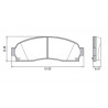PASTILLAS DE FRENO PARA FORD RANGER 05/12 DELANTERAS