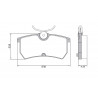 PASTILLAS DE FRENO PARA FORD FOCUS I 99/09 TRASERAS