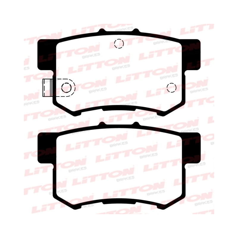 PASTILLAS DE FRENO PARA HONDA CIVIC 01/16 TRASERAS