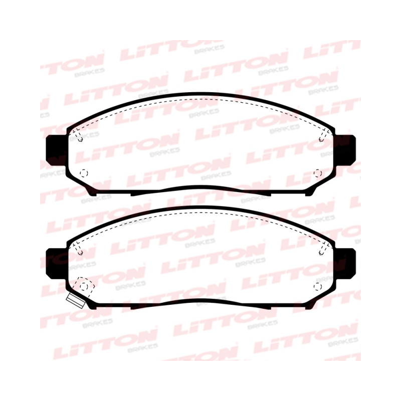PASTILLAS DE FRENO PARA NISSAN FRONTIER 10/15 DELANTERAS